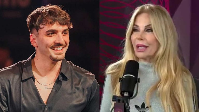 COker y Graciela Alfano (Foto: Instagram @Coker y captura Aura Stream)