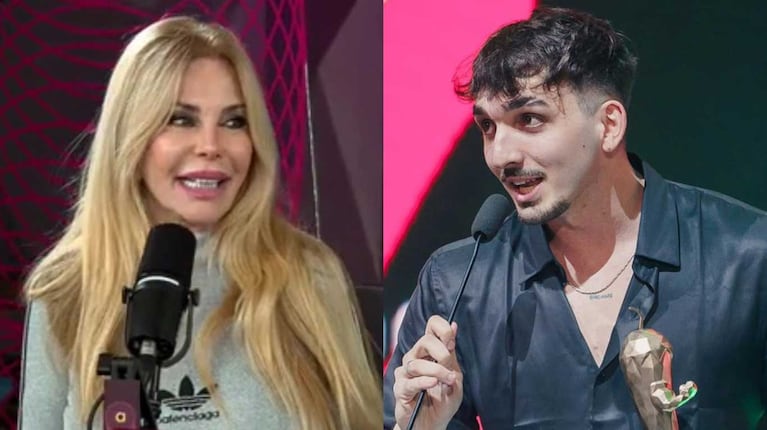 COker y Graciela Alfano (Foto: Instagram @Coker y captura Aura Stream)