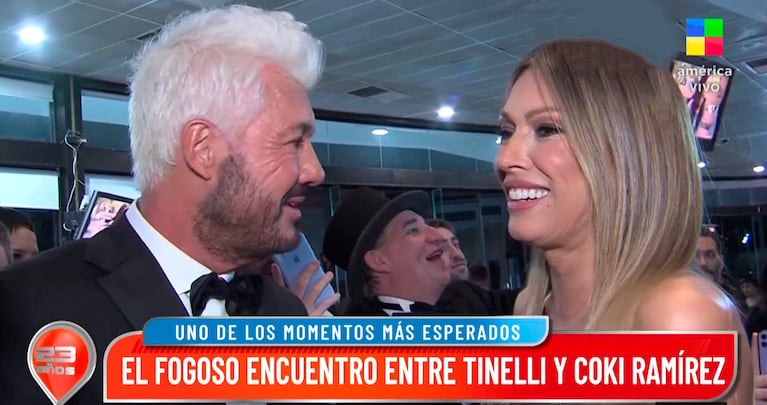 Coki Ramírez le hizo una picante advertencia a Marcelo Tinelli en pleno coqueteo