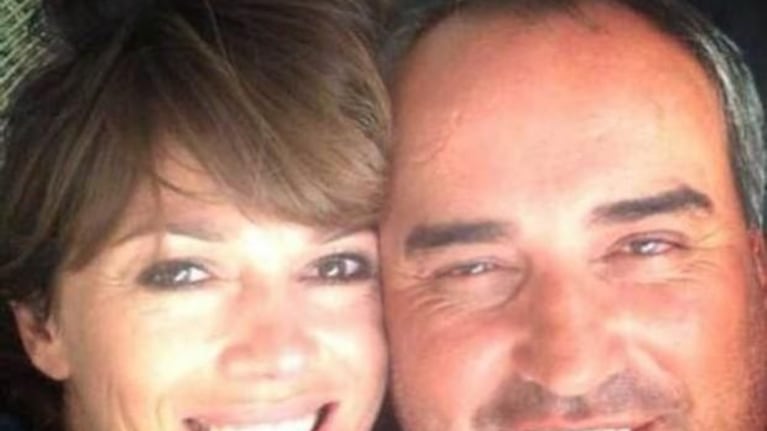Coki Ramírez y Pato Cabrera, en su primera imagen oficial como pareja. (Foto: Twitter)