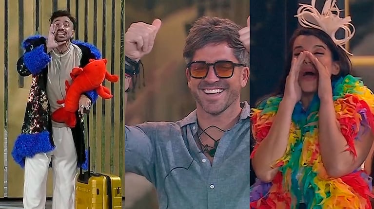 Cola dejó Gran Hermano y sorprendió a Devi con una inesperada declaración de amor (captura de Telefe)