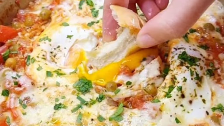 Colchón de arvejas, receta.