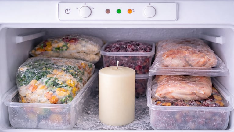 Colocar una vela en el freezer sirve para mejorar su vida útil. Foto: Freepik