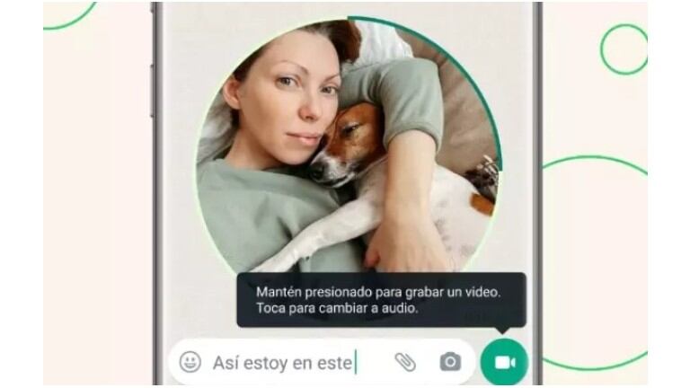 Cómo crear y enviar un videomensaje en WhatsApp