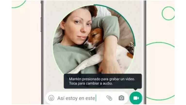 Cómo crear y enviar un videomensaje en WhatsApp