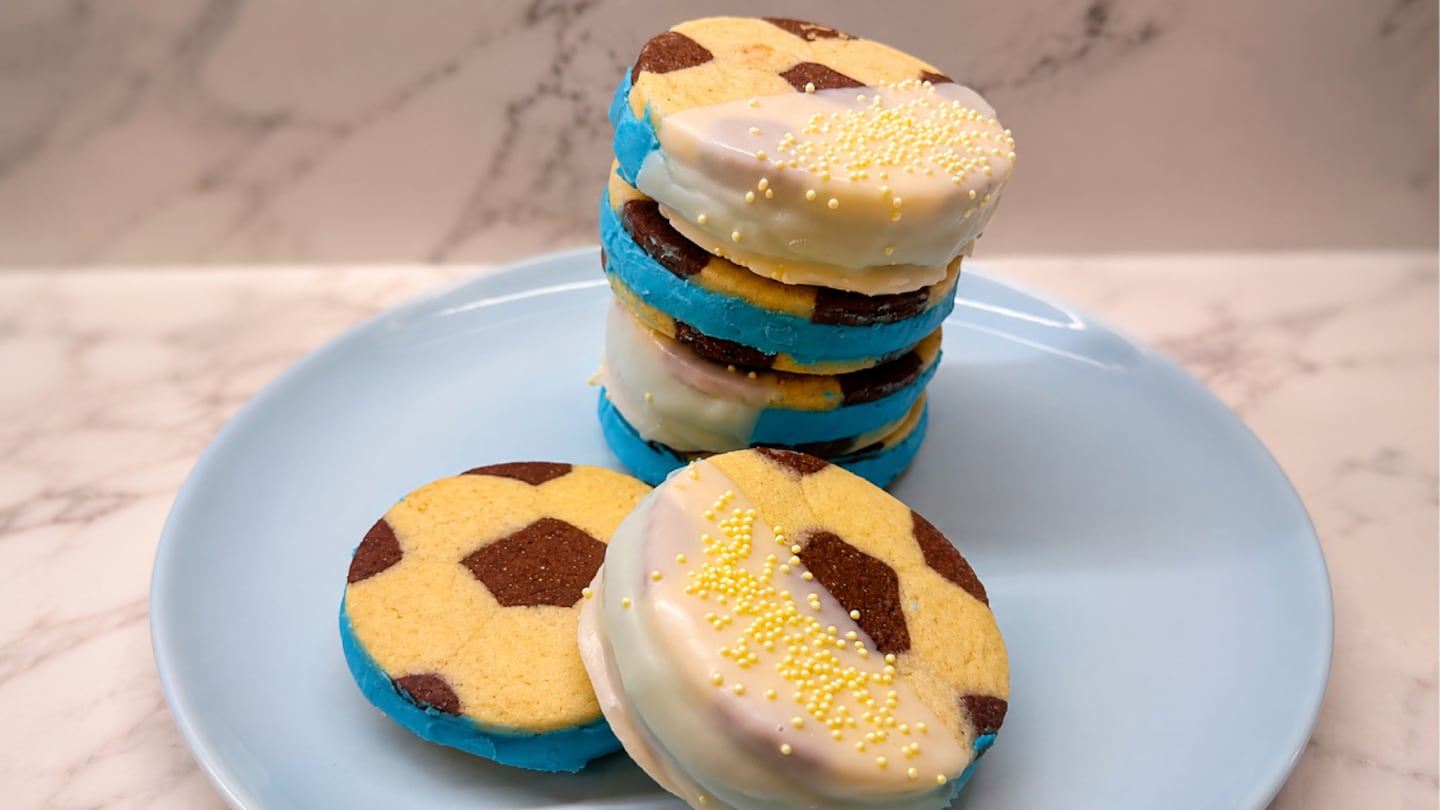 Cómo hacer alfajores mundialistas: la receta de Coco Carreño para alentar a la Selección en casa