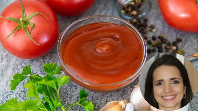 Cómo hacer ketchup casero, por Paulina Cocina. Foto: Montaje