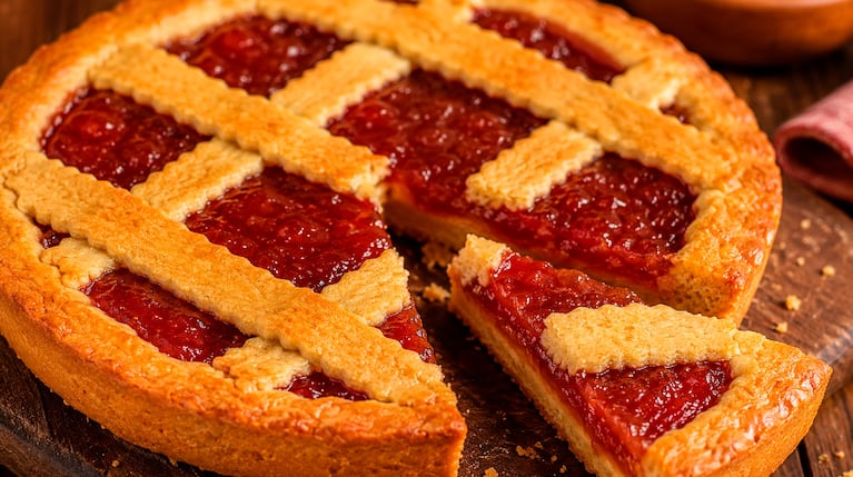 Cómo hacer pastafrola fácil, rápida y económica: la receta perfecta para la merienda (Foto IA)