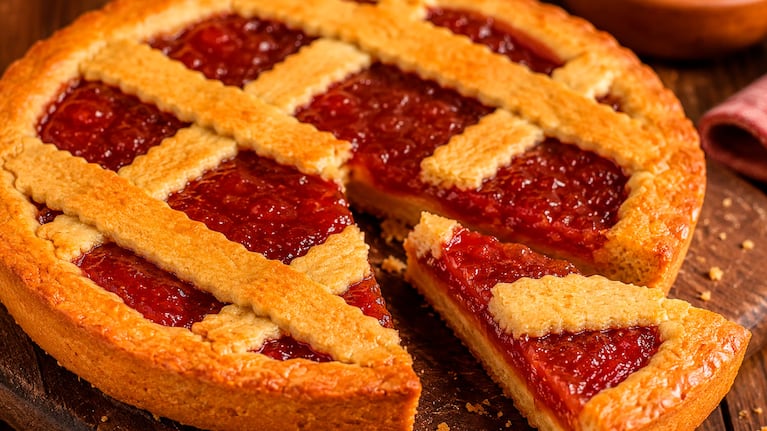 Cómo hacer pastafrola fácil, rápida y económica: la receta perfecta para la merienda (Foto IA)