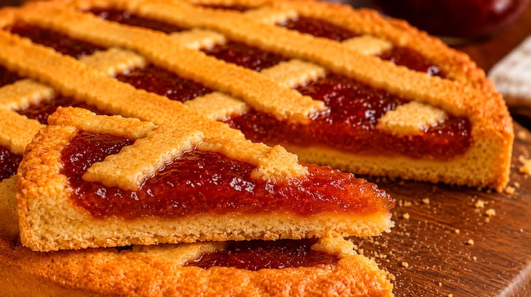 Cómo hacer pastafrola fácil, rápida y económica: la receta perfecta para la merienda (Foto IA)