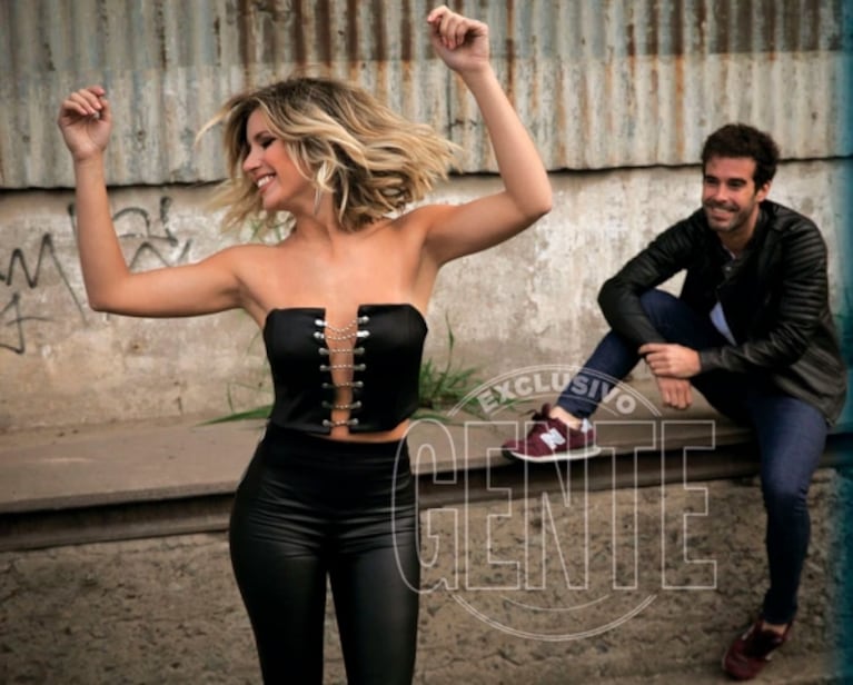 ¡Como nunca los viste! La romántica y súper canchera producción de fotos de Nicolás Cabré y Laurita Fernández