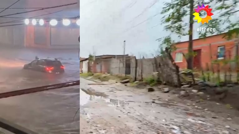 Cómo seguirá el clima en Tucumán el 6 de abril tras el temporal trágico (captura de eltrece, Arriba Argentinos)
