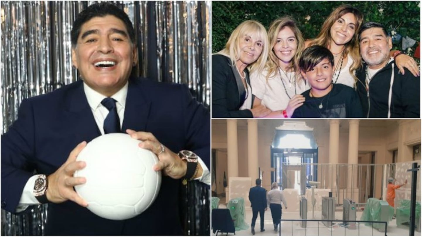 Cómo será el velatorio privado de la familia a Diego Maradona