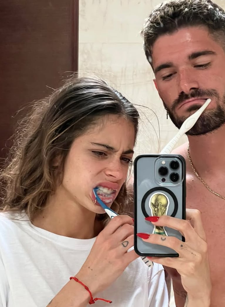 ¿Cómo sorprendió Rodri a Tini? Foto: IG | rodridepaul