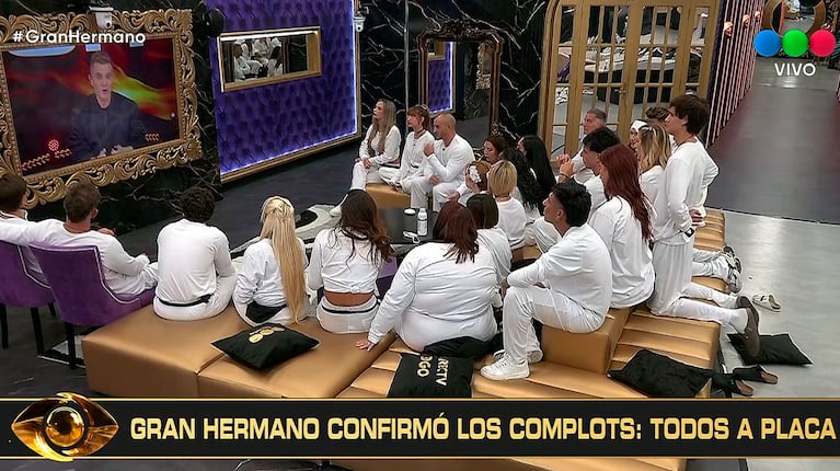 Complot en Gran Hermano Generación Dorada (captura de Telefe)