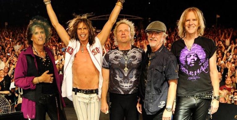 Con 15 álbumes los "chicos malos" de Aerosmith conquistaron al público