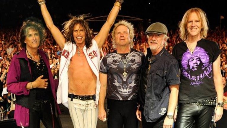 Con 15 álbumes los "chicos malos" de Aerosmith conquistaron al público