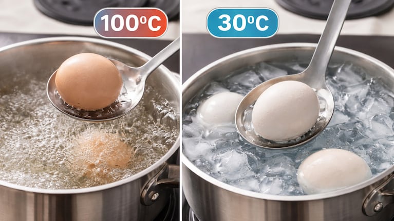 Con esta técnica, los huevos se deben coloar a distintas temperaturas. Foto: Freepik