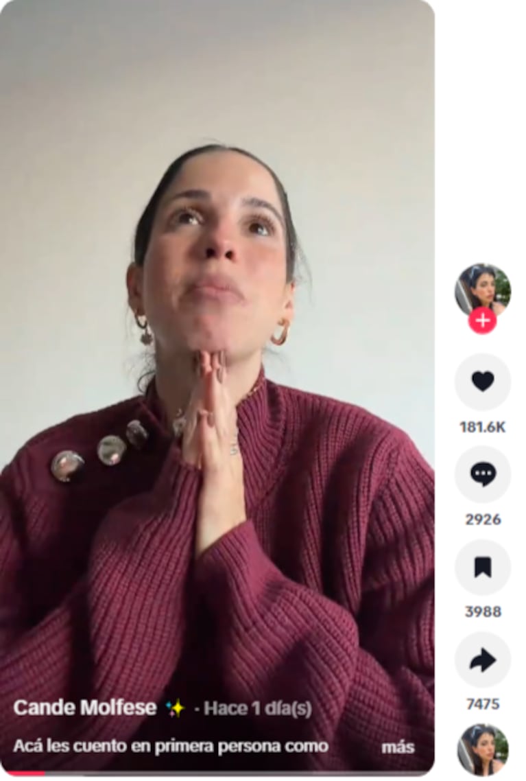 Con un video en sus redes, la actriz reveló detalles de la dulce espera de su primer hijo
