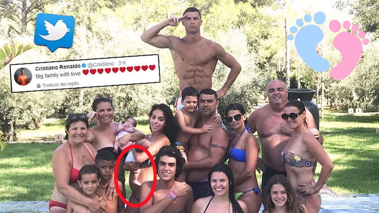 ¿Confirmación encubierta? Cristiano Ronaldo y la foto de la pancita de su novia