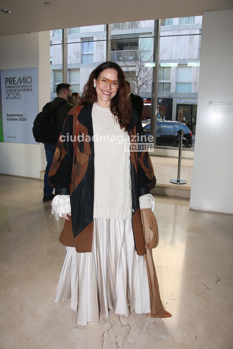 Conie Ansaldi en el desfile de Atelier Pucheta Paz (Foto: Movilpress).