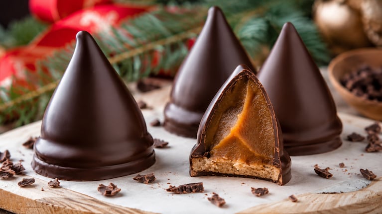 Conitos de dulce de leche: la receta de Gaby Colacioppo. Foto: Freepik