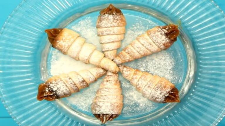 Conitos rellenos de dulce de leche: receta ideal para sorprender en las fiestas