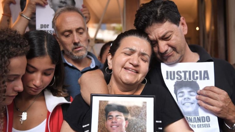 Conmovedor: a cuatro meses de la última vez que se vieron, habló el papá de Fernando Báez Sosa.