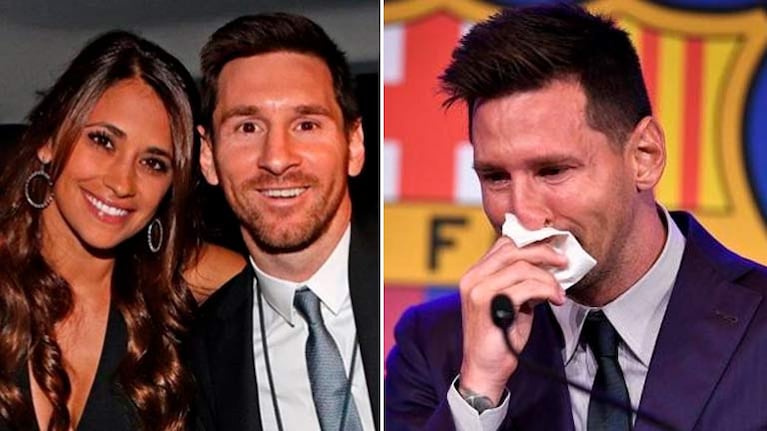 Conmovedor mensaje de Antonela Roccuzzo a Lionel Messi tras su llanto en la conferencia del Barcelona: Lo que no nos mata nos fortalece