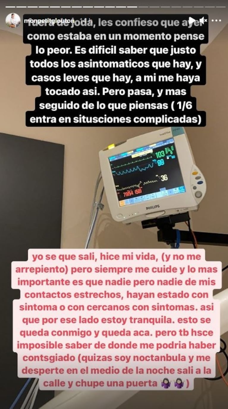 Conmovedor mensaje de Karina Gao, minutos antes de ser inducida a un coma farmacológico: "Recen por mí, no sé cuándo voy a despertar"