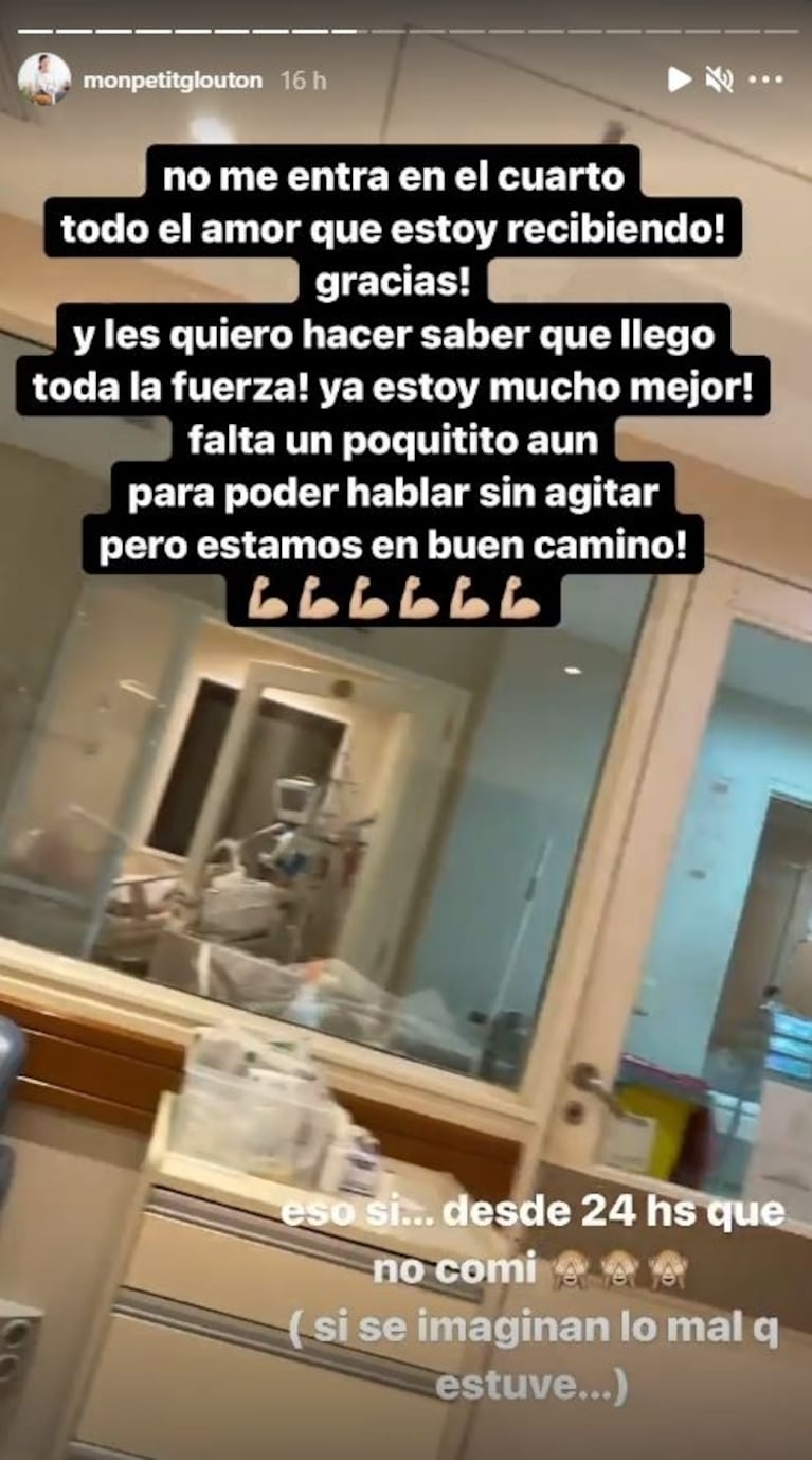 Conmovedor mensaje de Karina Gao, minutos antes de ser inducida a un coma farmacológico: "Recen por mí, no sé cuándo voy a despertar"