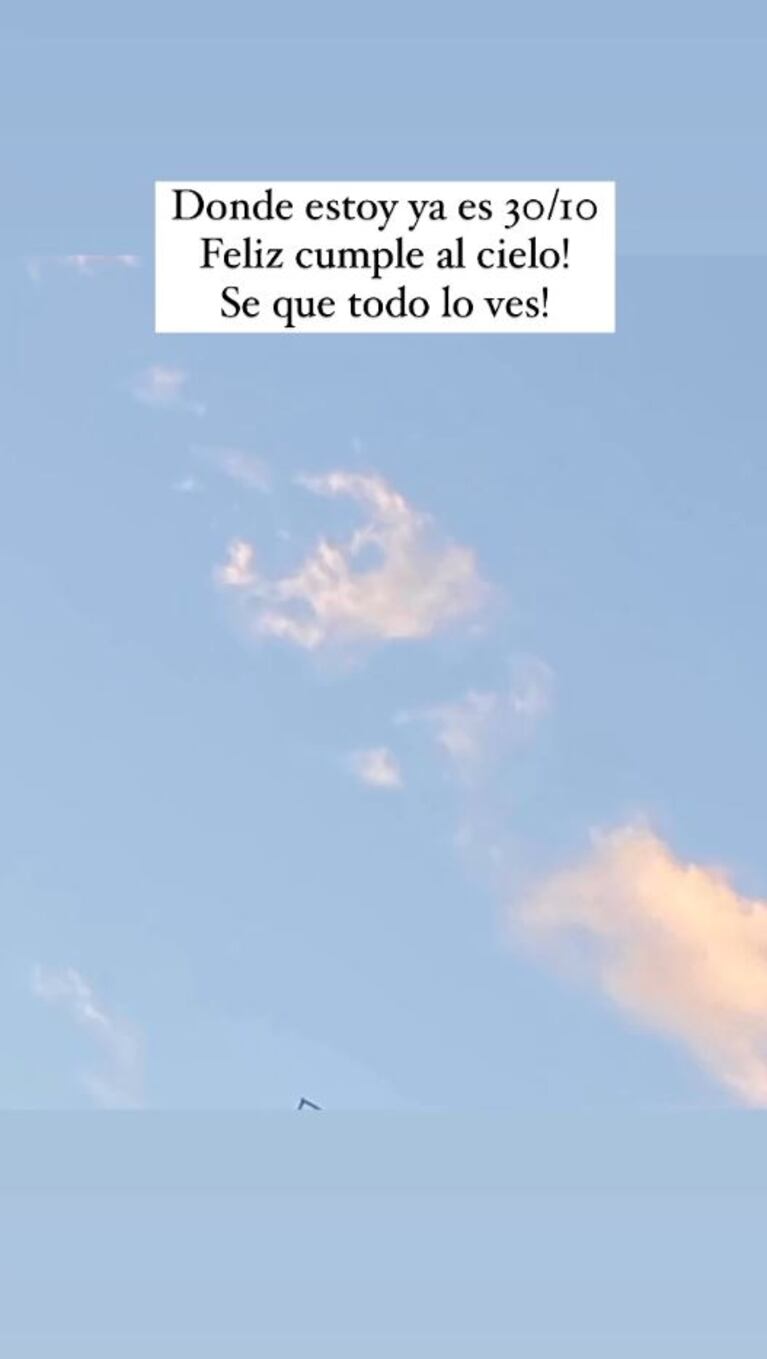 Conmovedor posteo de Claudia Villafañe dedicado a Diego Maradona: "Feliz cumple al cielo, sé que todo lo ves"