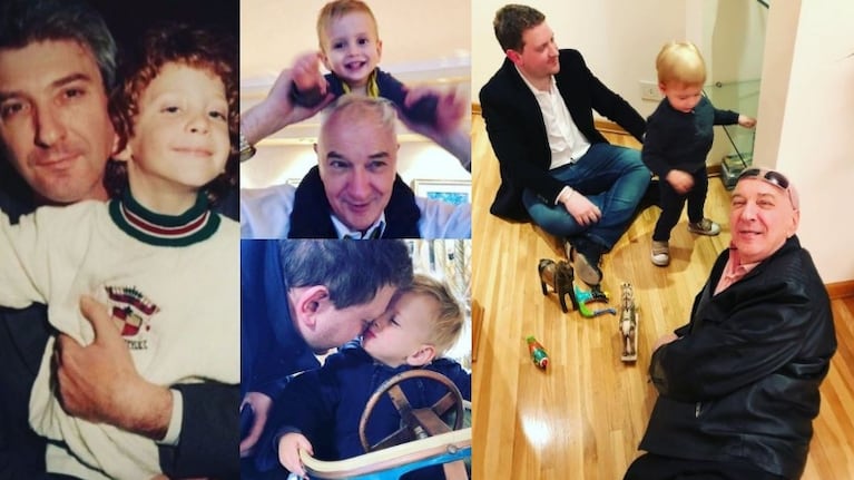 Conmovedor posteo de Jonatan Viale a casi una semana de la muerte de su papá (Fotos: Instagram)