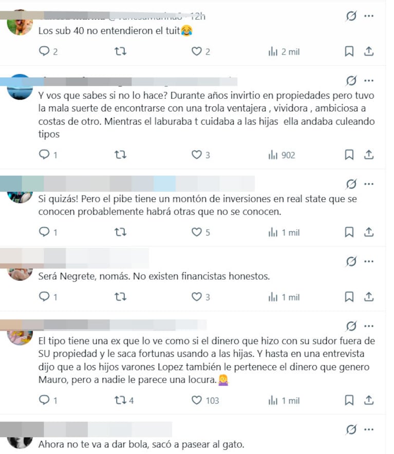Connie Ansaldi sorprendió con un fatal pronóstico sobre el futuro económico de Mauro Icardi (capturas de X)