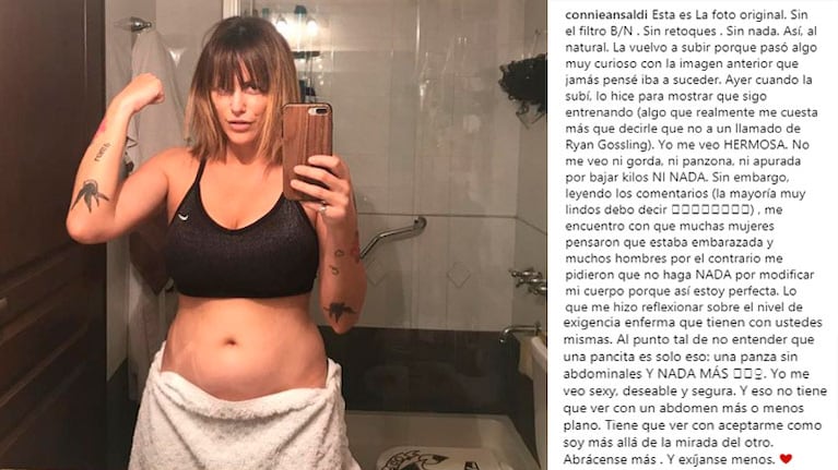 Connie Ansaldi, tras las críticas femeninas: Tienen un nivel de exigencia enfermo con ustedes mismas