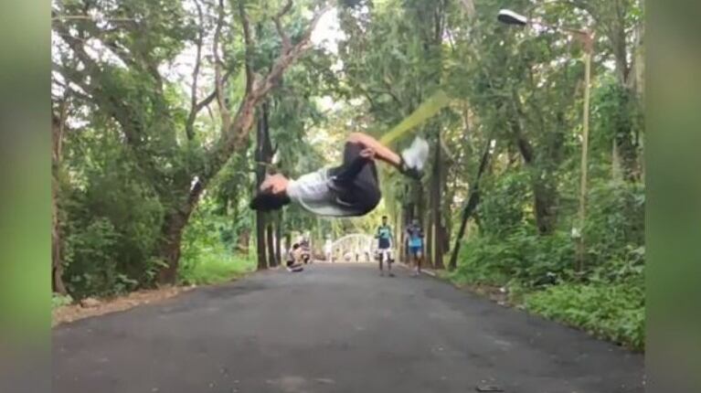 Conoce a Chetan Tambe, el diez veces Campeón Nacional de salto de cuerda de la India