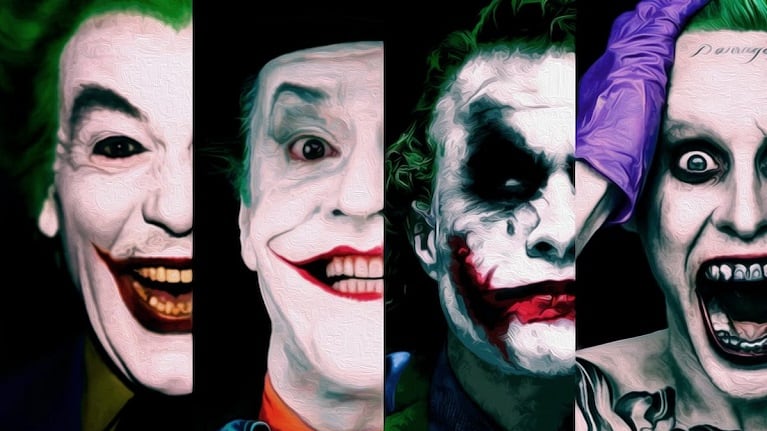 Conocé a los cuatro actores que han interpretado a The Joker