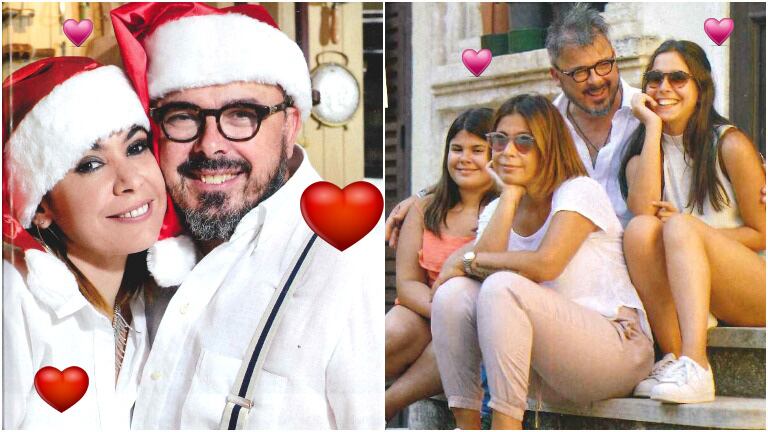 Conocé a Micaela, la mujer de Donato De Santis (Fotos: revista Gente)