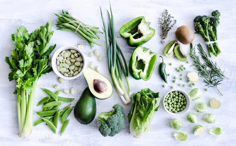 Conocé los beneficios del color verde en los alimentos