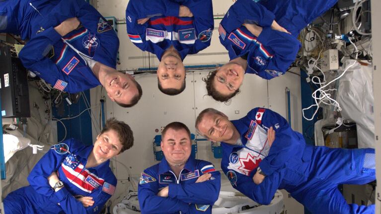 Consejos de una astronauta para vivir en el espacio y/o en otros lugares confinados. Gentileza: NASA.