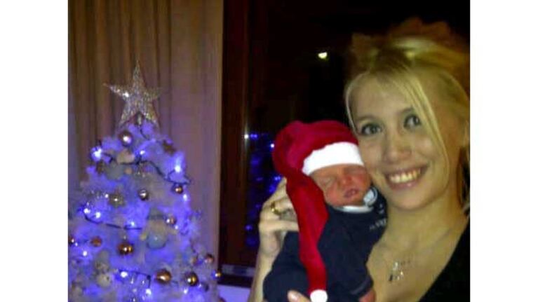 Constantino, el hijo recién nacido de Wanda Nara, internado en Italia