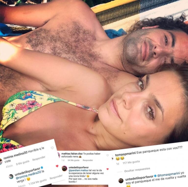 Contundente descargo de Natalie Pérez tras sus furiosas respuestas a los haters que criticaron a su novio