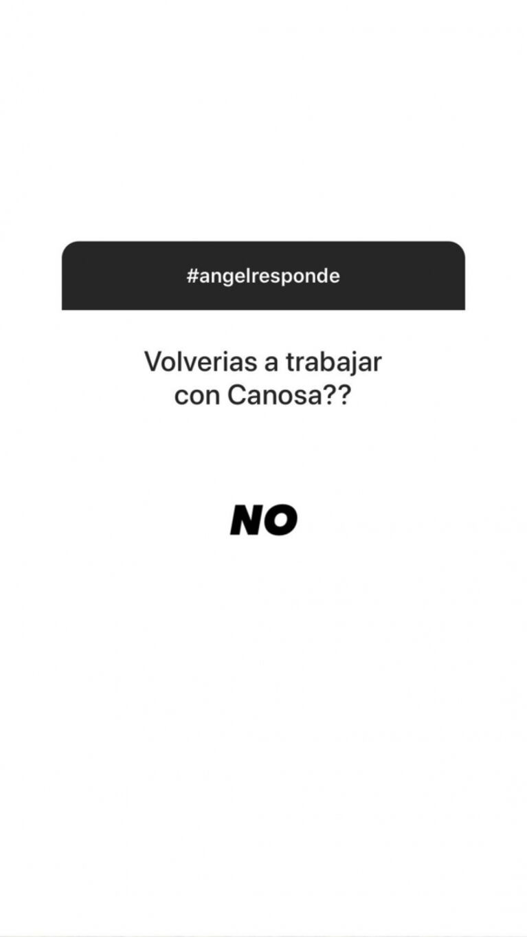 Contundente respuesta de Ángel de Brito cuando le preguntaron si volvería a trabajar con Viviana Canosa: "No"