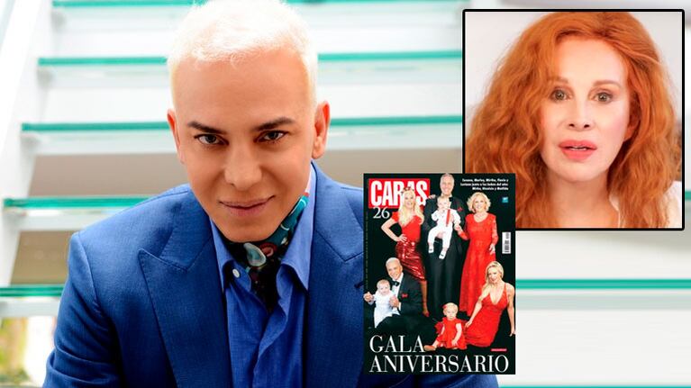 Contundente tweet de Flavio Mendoza tras los dichos de Nacha Guevara sobre los bebés de la tapa de Caras