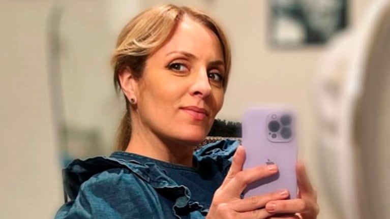 Cora Debarbieri mostró su pancita de cinco meses de embarazada.