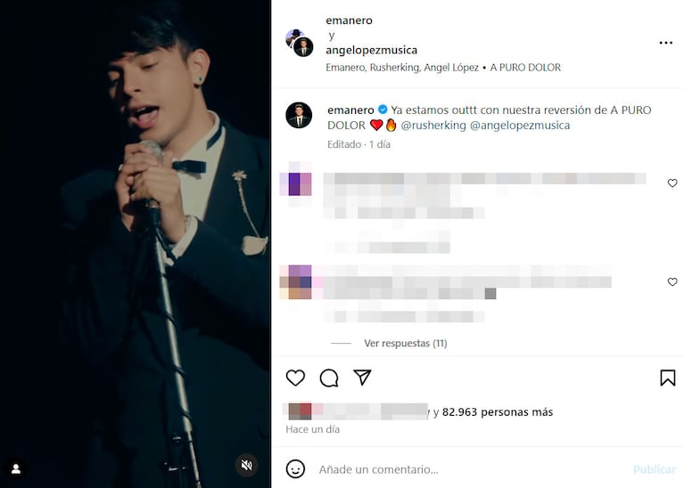 Corazón flechado: el mensaje de Ángela Torres que alimentó el rumor de romance con Rusherking