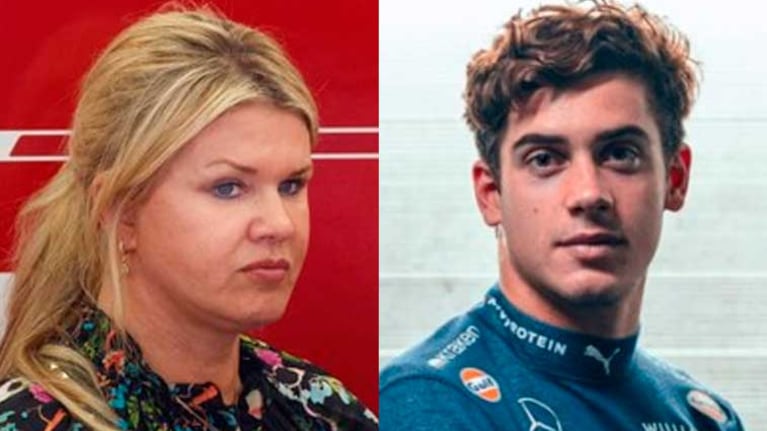 Corinna Schumacher y Franco Colapinto