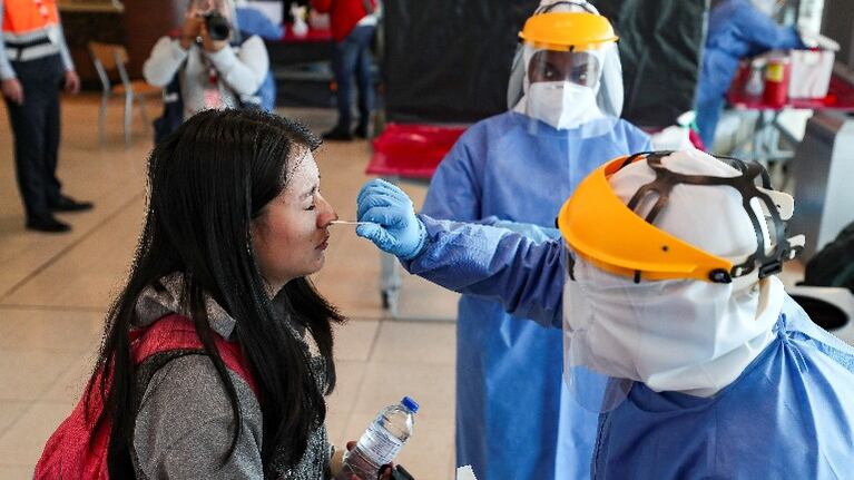 Coronavirus: Aeropuerto de Tampa, el primero con test Covid. Foto: EFE.