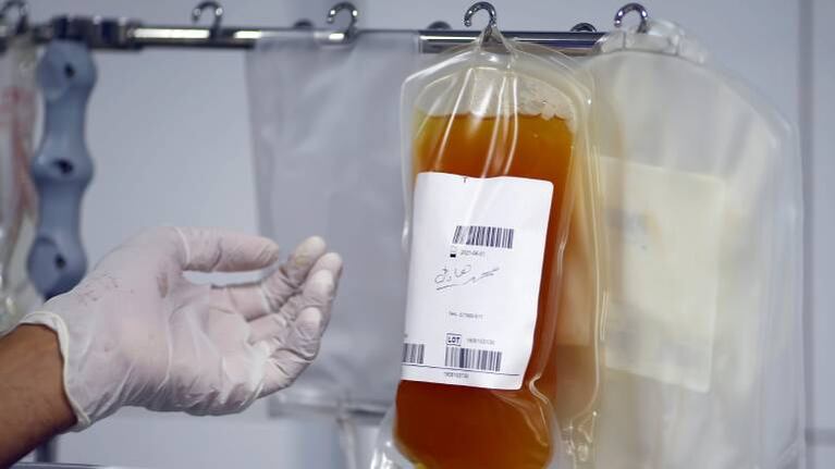Coronavirus: Presentarán un proyecto para crear el banco nacional de plasma 