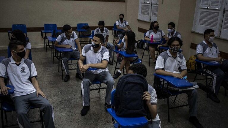 Coronavirus: Río de Janeiro reabre las escuelas privadas. Foto: EFE.